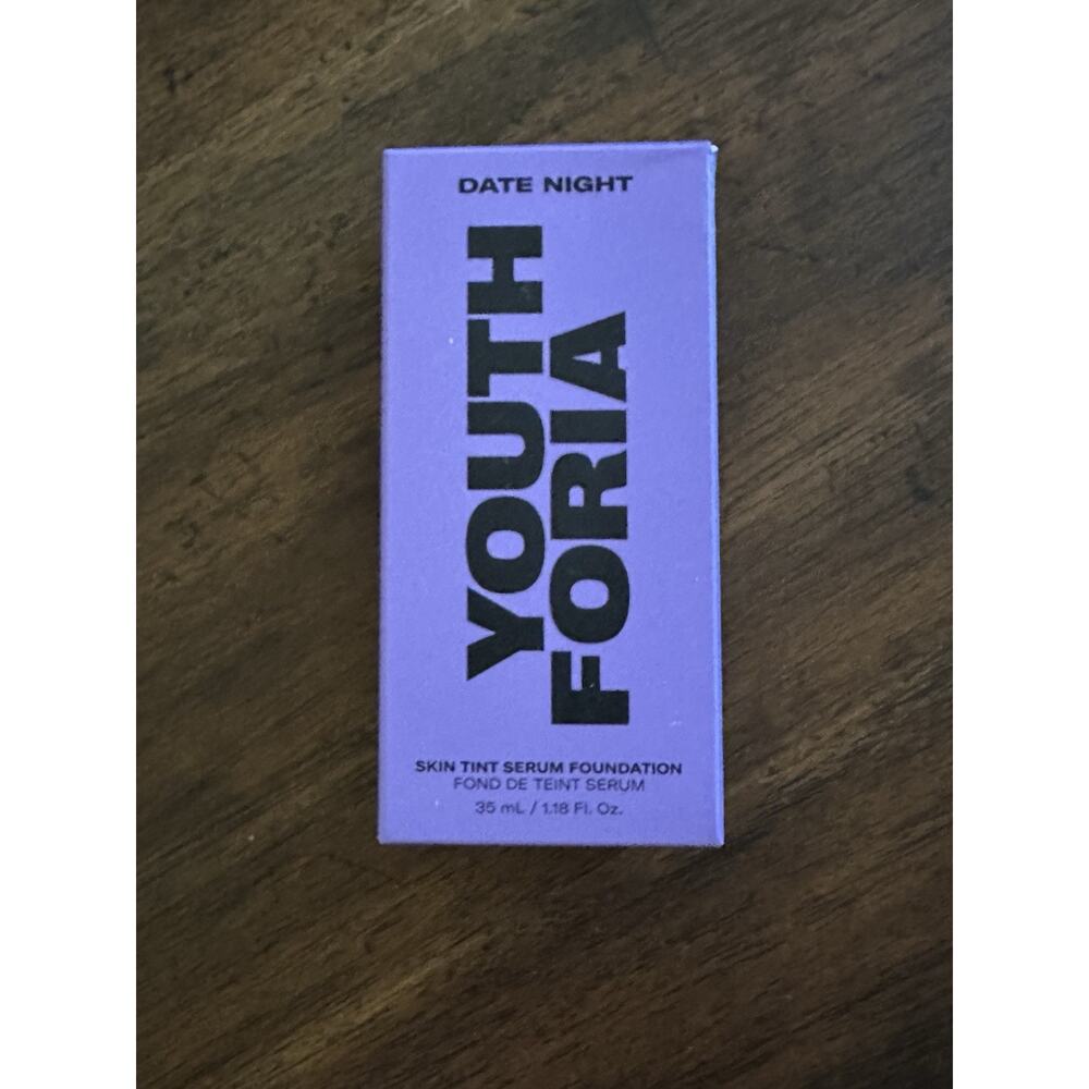 YOUTHFORIA DATE NIGHT SKIN TINT SERUM FOUNDATION, 360 Med New